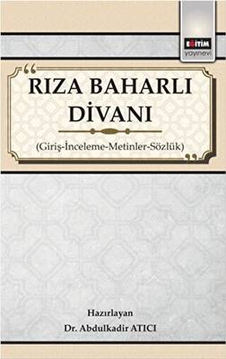Rıza Baharlı Divanı - 1