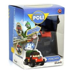 Robocar Poli Hareketli Figür Poacher - Robocar Poli