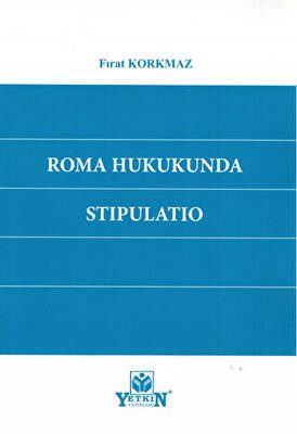Roma Hukukunda Stipulatio - 1