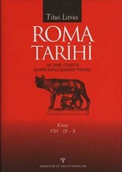 Roma Tarihi VIII-IX-X - Arkeoloji ve Sanat Yayınları