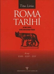 Roma Tarihi XXIII-XXIV-XXV - Arkeoloji ve Sanat Yayınları