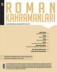 Roman Kahramanları Sayı: 11 Temmuz-Eylül 2012 - Roman Kahramanları Dergisi