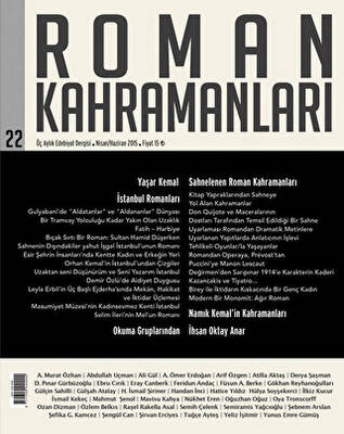 Roman Kahramanları Sayı: 22 Nisan-Haziran 2015 - 1