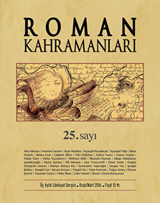Roman Kahramanları Sayı: 25 Ocak-Mart 2016 - 1