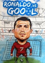 Ronaldo ve Goool Not Defteri - Otantik Kitap