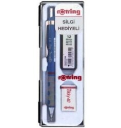 Rotring Tikky Min Silgi 3Lü Okul Seti 0.7 Mavi - Rotring