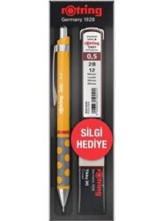 Rotring Tikky Rd 0.5+Min Silgi Hediyeli - Mango Turuncu - Rotring