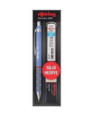 Rotring Tikky Rd 0.7+Min Silgi Hediyeli - Menekşe Mavi - 1