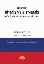 Rusçada Bitmiş ve Bitmemiş Görünüşleri Aynı Olan Fiiller - Nobel Bilimsel Eserler