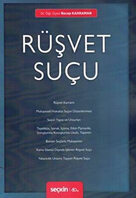 Rüşvet Suçu - 1