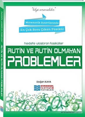 Evrensel İletişim Yayınları Rutin ve Rutin Olmayan Problemler Hedefe Ulaştıran Fasiküller - 1