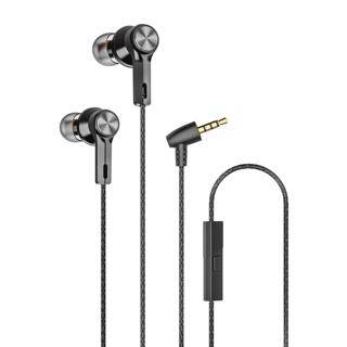 S-link SL-KU190 Mobil Telefon Uyumlu Siyah-Silver Kulak İçi Mikrofonlu Kulaklık - 1