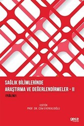 Sağlık Bilimlerinde Araştırma ve Değerlendirmeler II - Gece Kitaplığı
