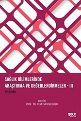 Sağlık Bilimlerinde Araştırma ve Değerlendirmeler III - Gece Kitaplığı