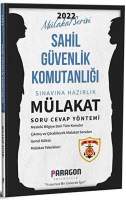 Paragon Yayıncılık Sahil Güvenlik Komutanlığı Çıkmış Sorularla Mülakat Kitabı 2022 - 1
