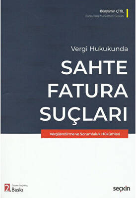 Sahte Fatura Suçları - 1