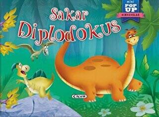 Sakar Diplodokus - Mini Pop-Up Dinozorlar