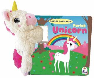 Şaklat Sarılalım - Parlak Unicorn Oyuncaklı Kitap - 1