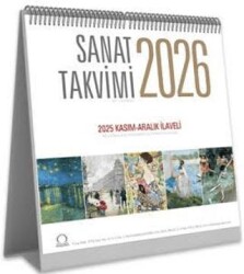 Sanat Takvimi 2026 Masa Takvimi - Angora Kitapları
