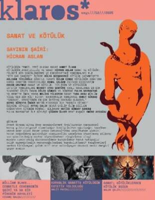 Klaros Sayı 12: Sanat ve Kötülük - 1