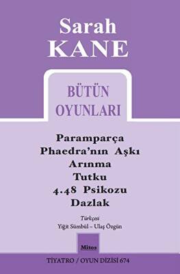 Sarah Kane Bütün Oyunları - 1
