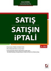Satış – Satışın İptali - Seçkin Yayıncılık