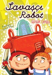 Savaşçı Robot Renkli Resimli Büyük Boy - Say Çocuk