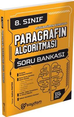Saydam Yayınları 8. Sınıf LGS Paragrafın Algoritması Soru Bankası - 1