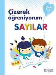 Sayılar - Çizerek Öğreniyorum 3-4 Yaş - Uçanbalık Yayıncılık