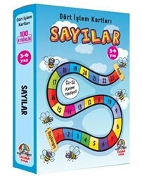 Sayılar - Dört İşlem Kartları 3-6 Yaş - Yağmur Çocuk