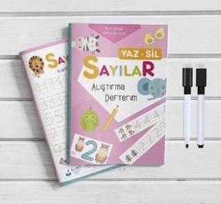 Sayılar Yaz Sil Alıştırma Defterim - 1