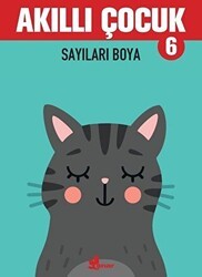 Sayıları Boya - Akıllı Çocuk 6 - Çınar Yayınları