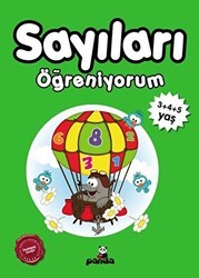 Sayıları Öğreniyorum 3 + 4+ 5 Yaş - Beyaz Panda Yayınları