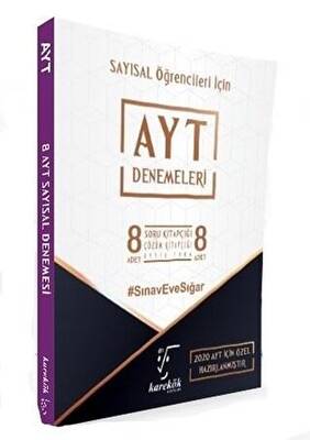 Karekök Yayıncılık Sayısal Öğrenciler İçin 8 AYT Denemeleri - 1