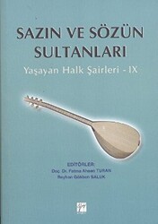 Sazın ve Sözün Sultanları 9 - Gazi Kitabevi