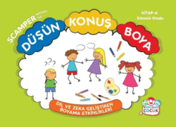 Scamper Metodu ile Düşün Konuş Boya 3`lü Set - Konuşan Çocuk