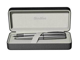 Scrikss 78Mg Dolma Kalem - Tükenmez Kalem İkili Set Mat Gri - 1