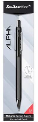 Scrikss Alpha Versatil 0.5 MM Siyah Şeffaf Ambalaj - 1