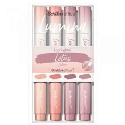 Scrikss Lumına Fosforlu Kalem Lotus 4 Lü Set - Scrikss