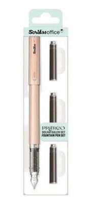 Scrikss Primeo Dolma Kalem Set M Uç Latte - 1