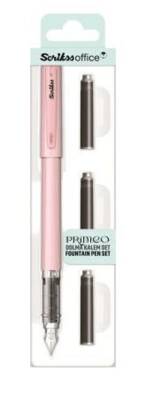 Scrikss Primeo Dolma Kalem Set M Uç Pembe - 1