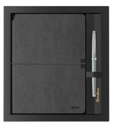Scrikss Sd600-1 Verona Defter Siyah 800 Roller Gri Set - Scrikss
