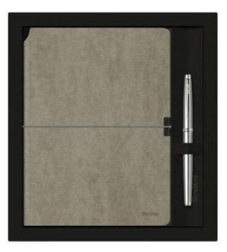 Scrikss Sd600-11 Verona Yeşil A5 Defter & 800 Roller Krom Set - 1