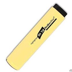 Scrikss SH712 Fosforlu Kalem Pastel Sarı - Scrikss