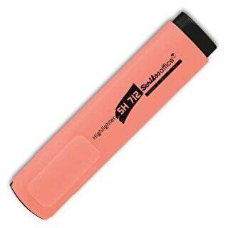 Scrikss Sh712 Fosforlu Kalem Pastel Turuncu - 1