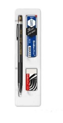 Scrikss Track 05Mm Versatil Altınsarı Silgi + Min Set - 1