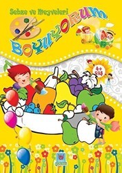 Sebze ve Meyveleri Boyuyorum - Tedev Yayınları