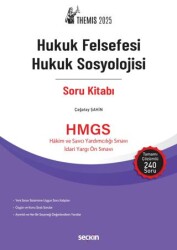 THEMIS - Hukuk Felsefesi Hukuk Sosyolojisi Soru Kitabı - Seçkin Yayıncılık