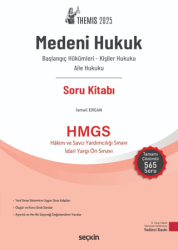 THEMIS - Medeni Hukuk I Soru Kitabı - Seçkin Yayıncılık