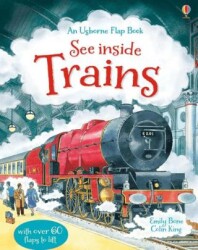 See Inside Trains - Usborne
